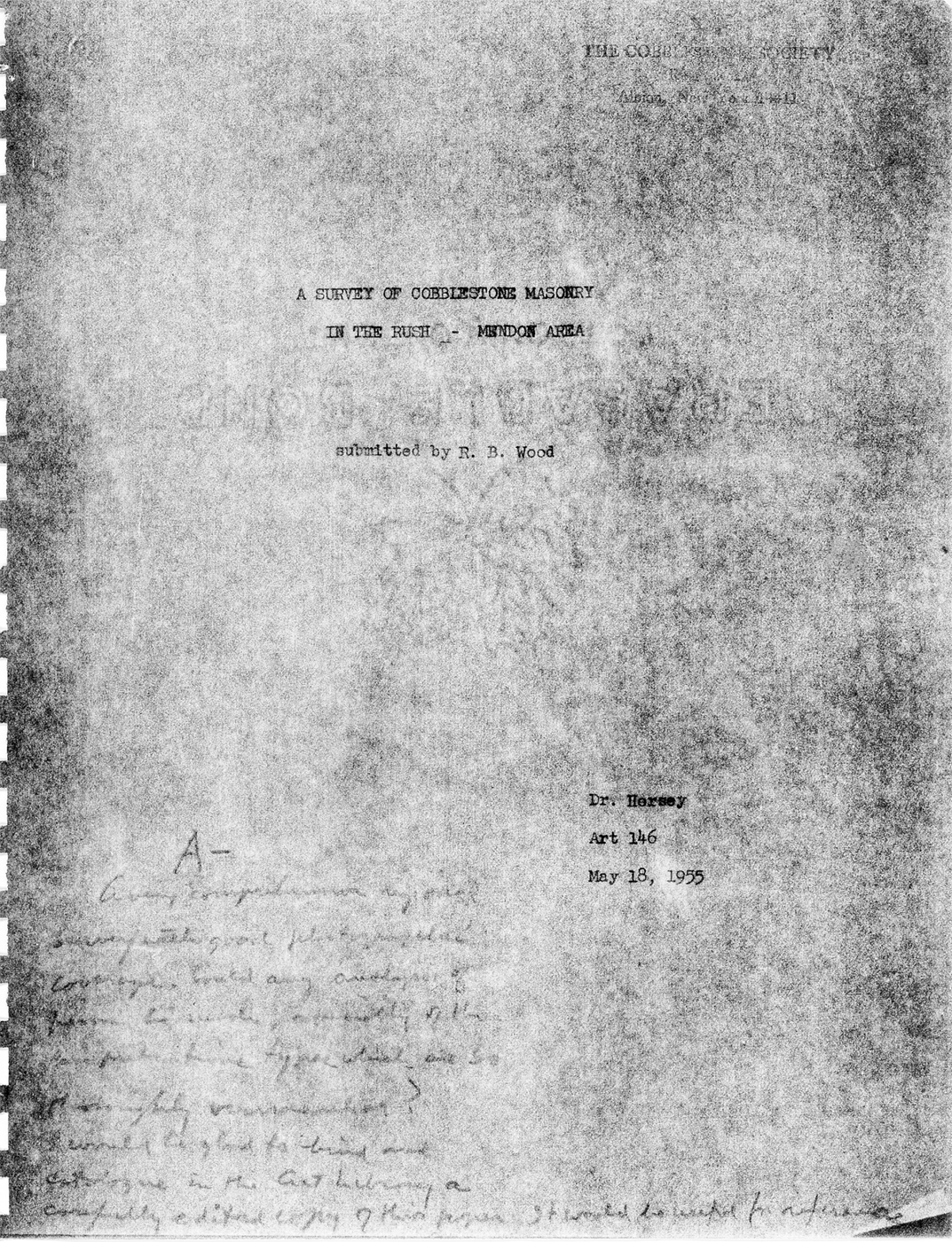 Wood Survey P02 Cover 19550618